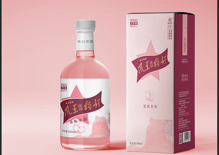 毛公玉露果酒系列